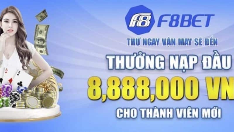 Những ưu đãi thưởng cược casino F8bet 